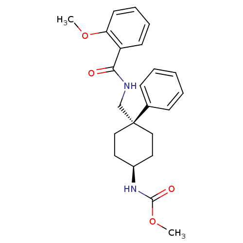 Chemical structure of BindingDB Monomer ID 50125497