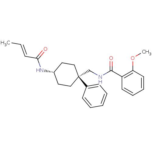Chemical structure of BindingDB Monomer ID 50125507