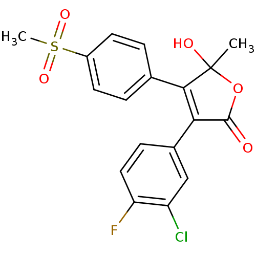 Chemical structure of BindingDB Monomer ID 50125618
