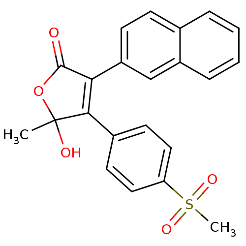 Chemical structure of BindingDB Monomer ID 50125620