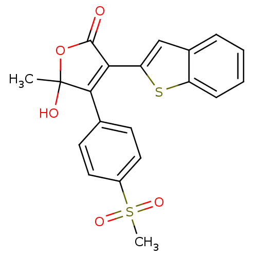 Chemical structure of BindingDB Monomer ID 50125623
