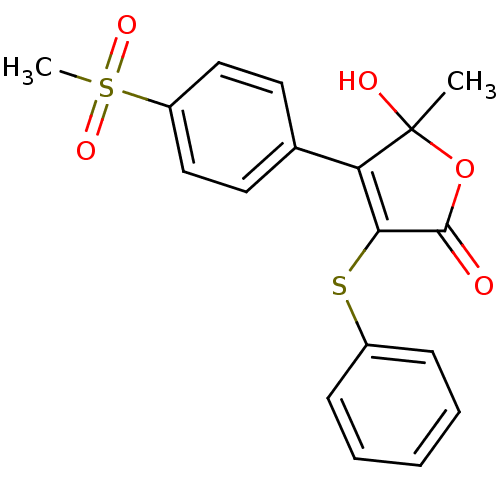 Chemical structure of BindingDB Monomer ID 50125629