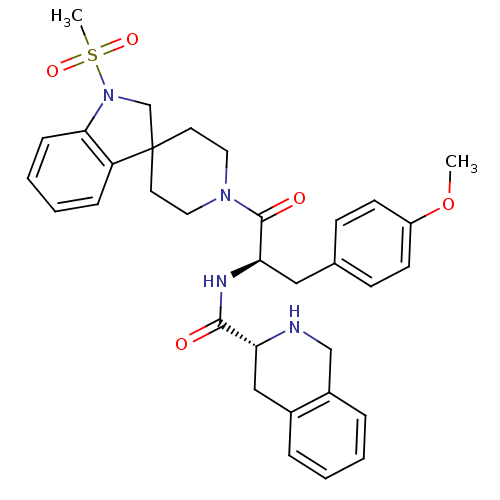 Chemical structure of BindingDB Monomer ID 50125746
