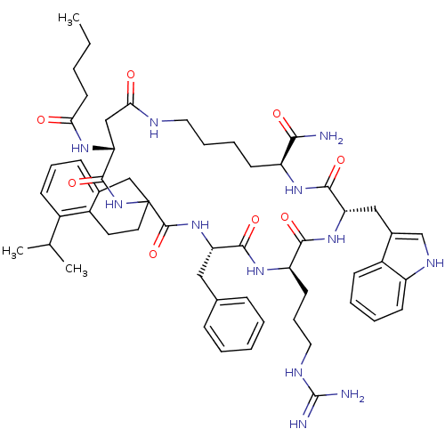 Chemical structure of BindingDB Monomer ID 50126097