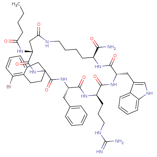 Chemical structure of BindingDB Monomer ID 50126101