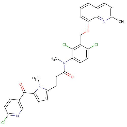 Chemical structure of BindingDB Monomer ID 50126229