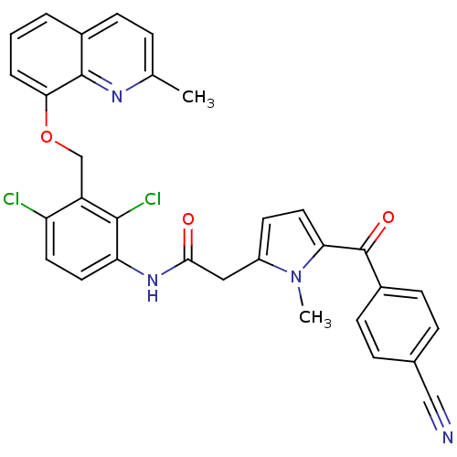 Chemical structure of BindingDB Monomer ID 50126232