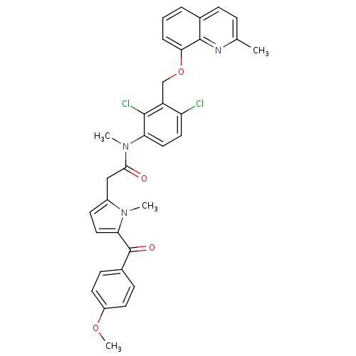 Chemical structure of BindingDB Monomer ID 50126241