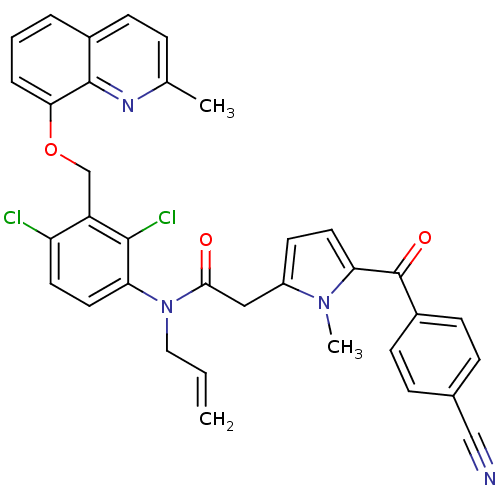 Chemical structure of BindingDB Monomer ID 50126243