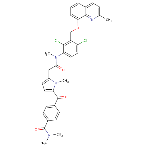 Chemical structure of BindingDB Monomer ID 50126244