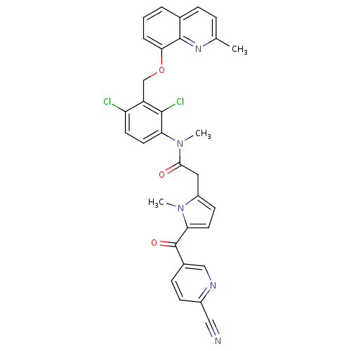 Chemical structure of BindingDB Monomer ID 50126246