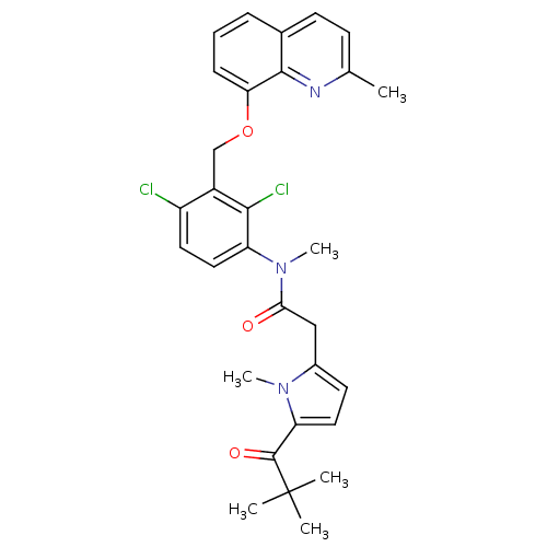 Chemical structure of BindingDB Monomer ID 50126248