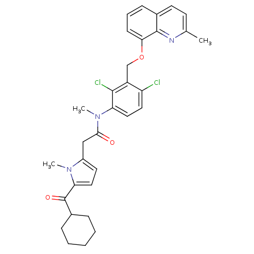 Chemical structure of BindingDB Monomer ID 50126254
