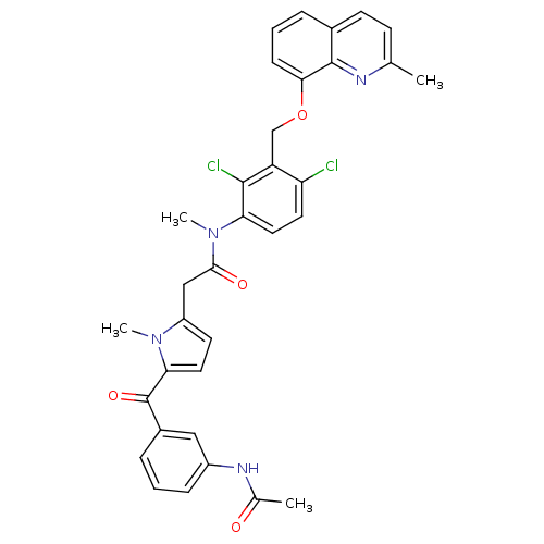Chemical structure of BindingDB Monomer ID 50126255