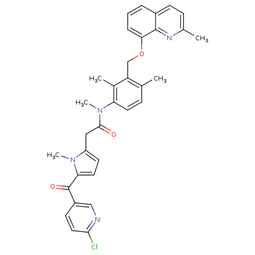 Chemical structure of BindingDB Monomer ID 50126258