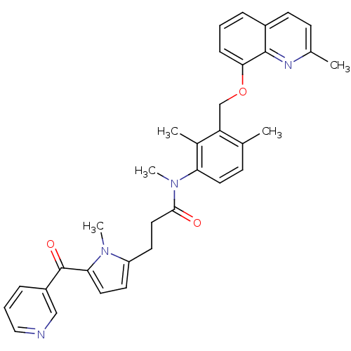 Chemical structure of BindingDB Monomer ID 50126261
