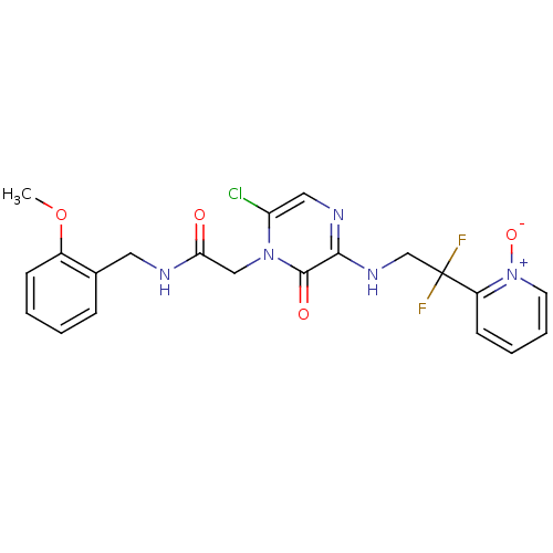 Chemical structure of BindingDB Monomer ID 50126292