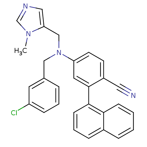 Chemical structure of BindingDB Monomer ID 50126340
