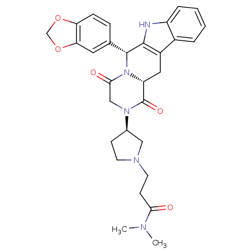 Chemical structure of BindingDB Monomer ID 50126449