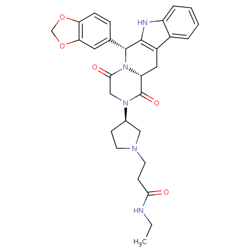 Chemical structure of BindingDB Monomer ID 50126453