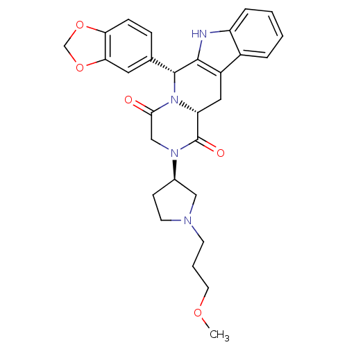 Chemical structure of BindingDB Monomer ID 50126457