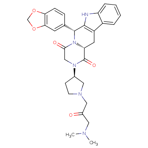Chemical structure of BindingDB Monomer ID 50126459