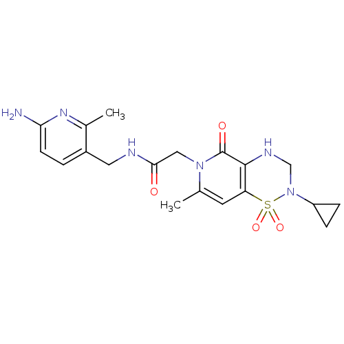 Chemical structure of BindingDB Monomer ID 50126484