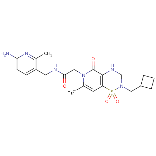 Chemical structure of BindingDB Monomer ID 50126485