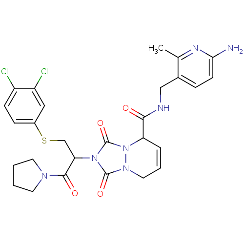 Chemical structure of BindingDB Monomer ID 50126501