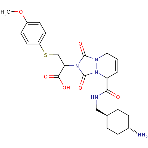 Chemical structure of BindingDB Monomer ID 50126534