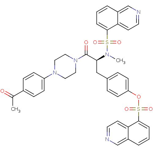 Chemical structure of BindingDB Monomer ID 50126724