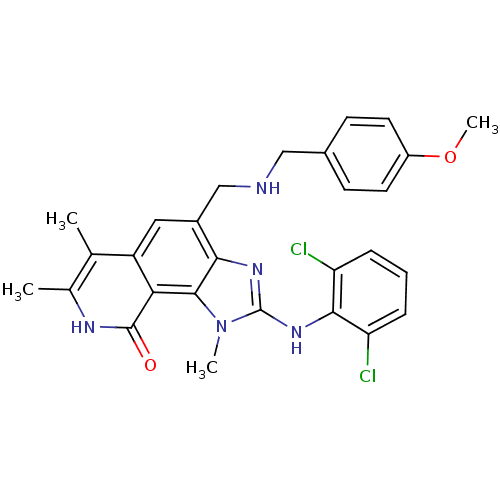 Chemical structure of BindingDB Monomer ID 50126744