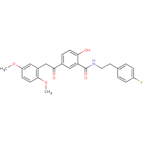 Chemical structure of BindingDB Monomer ID 50127073