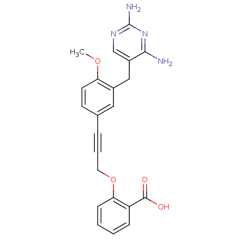 Chemical structure of BindingDB Monomer ID 50127143