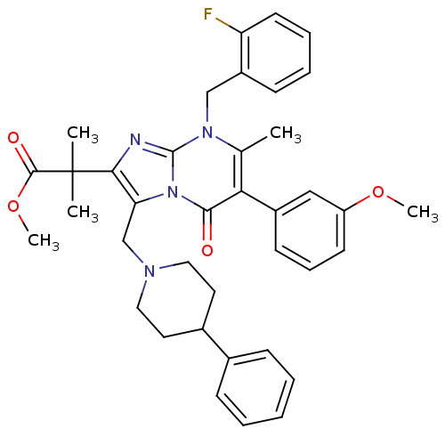 Chemical structure of BindingDB Monomer ID 50127176