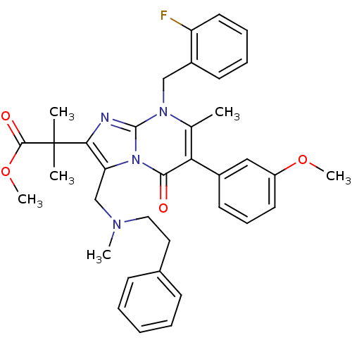 Chemical structure of BindingDB Monomer ID 50127177