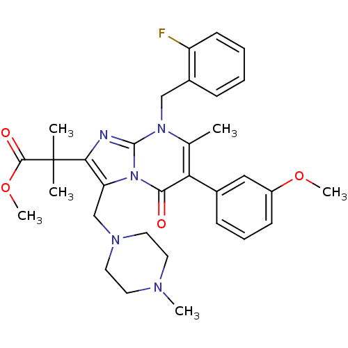 Chemical structure of BindingDB Monomer ID 50127178