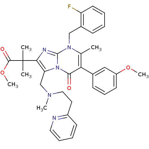 Chemical structure of BindingDB Monomer ID 50127191