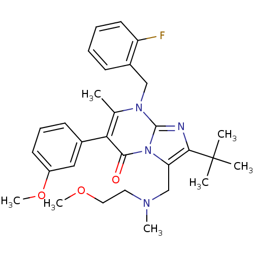 Chemical structure of BindingDB Monomer ID 50127193