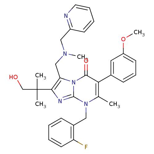 Chemical structure of BindingDB Monomer ID 50127195