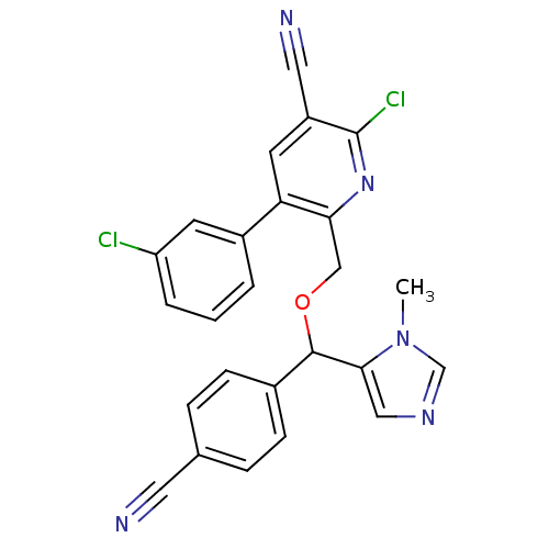 Chemical structure of BindingDB Monomer ID 50127302