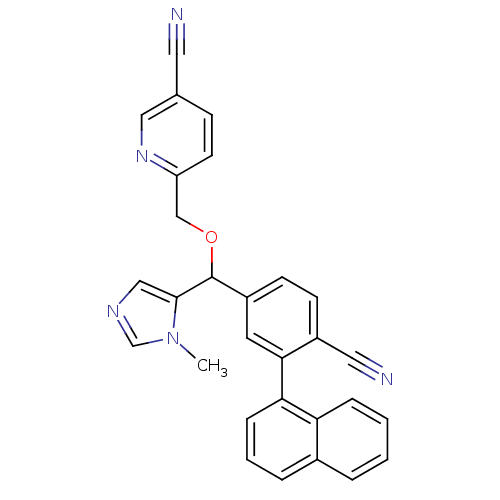 Chemical structure of BindingDB Monomer ID 50127315