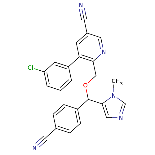 Chemical structure of BindingDB Monomer ID 50127316