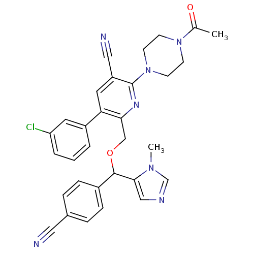 Chemical structure of BindingDB Monomer ID 50127317
