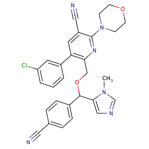 Chemical structure of BindingDB Monomer ID 50127318