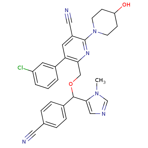 Chemical structure of BindingDB Monomer ID 50127320
