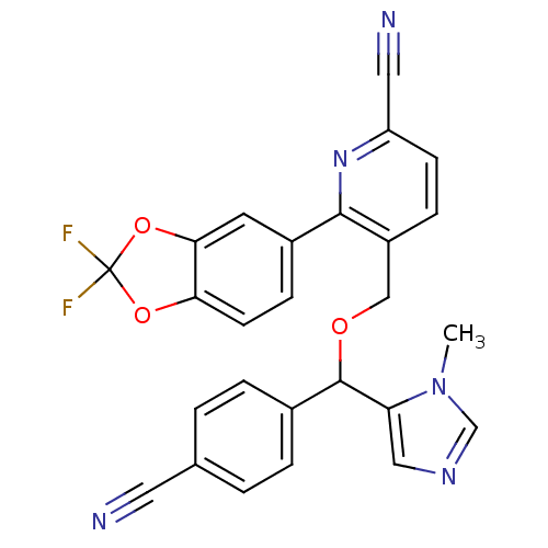 Chemical structure of BindingDB Monomer ID 50127321