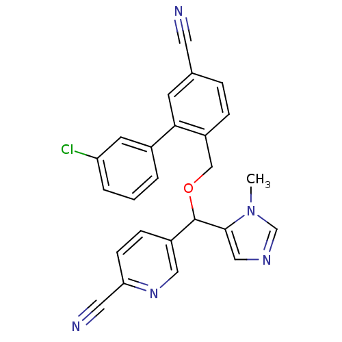 Chemical structure of BindingDB Monomer ID 50127323