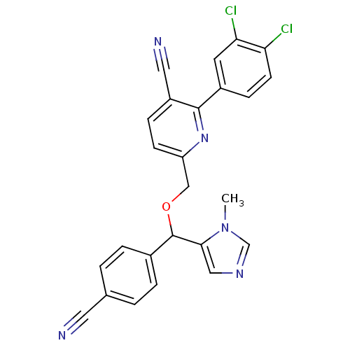 Chemical structure of BindingDB Monomer ID 50127326