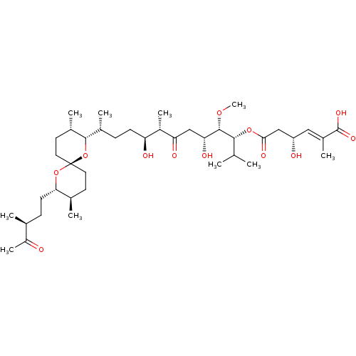 Chemical structure of BindingDB Monomer ID 50127375